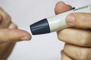 diabetes, finger, glucose